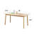 Husno Rectangular Solid Wood Dining Table-200353188-200353178