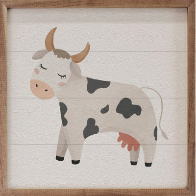 Farmland Cow White