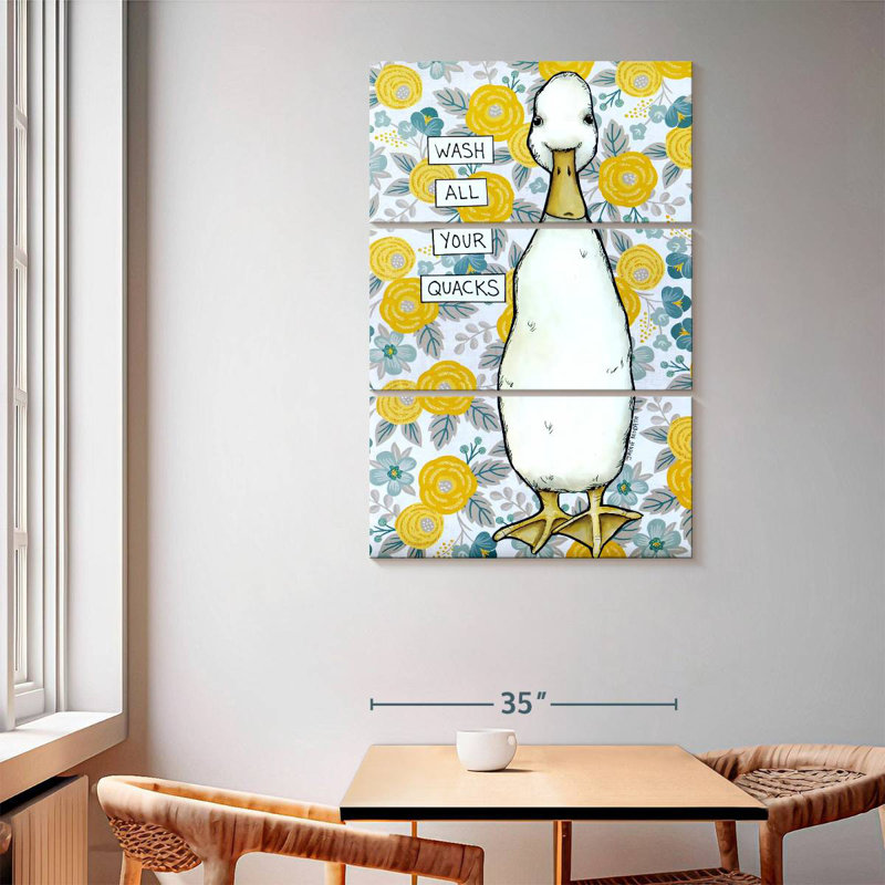 Brampt Quacks, 65" H x 42" W