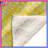 Yellow Ornate Pattern Blankets-128733094