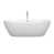 Blanc mat / chrome poli