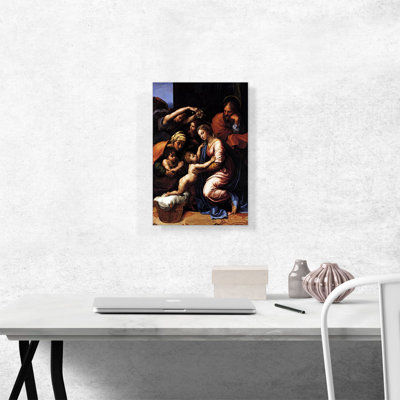 La Sainte Famille 1518 par Raphael - reproduction d'art sur toile tendue