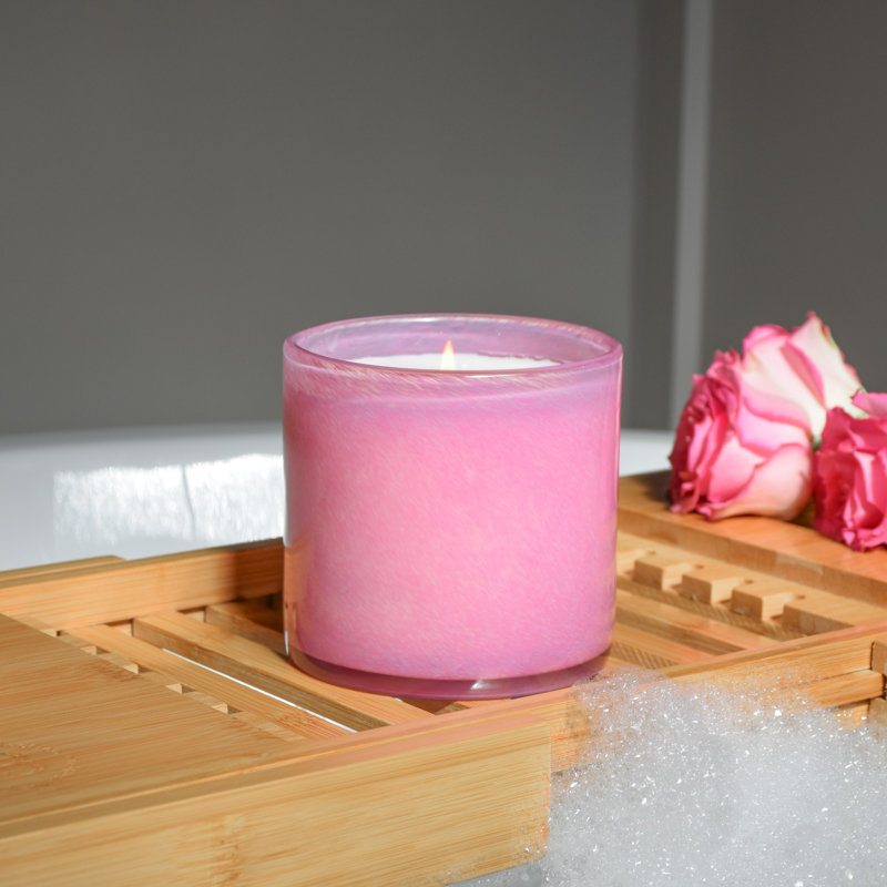 Duchess Peony Scented Jar Candle, 3" H x 3" W x 3" D