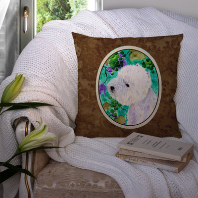 Westie Outdoor Reversible Throw Pillow