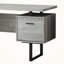 Bureau d'ordinateur 2 tiroirs Frey