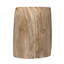 Tabouret complet fossile poli