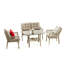Divona Rectangular 5 - Person Dining Set