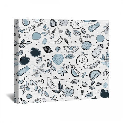 Fruits Canvas Wrap - Floral Wall Decor