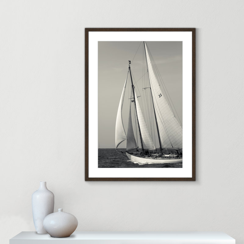 Amaryl Fair Wind par Danita Delimont - reproduction de photo encadrée, Cadre noyer, H 35,5 po x l 25,5 po x P 0,75 po