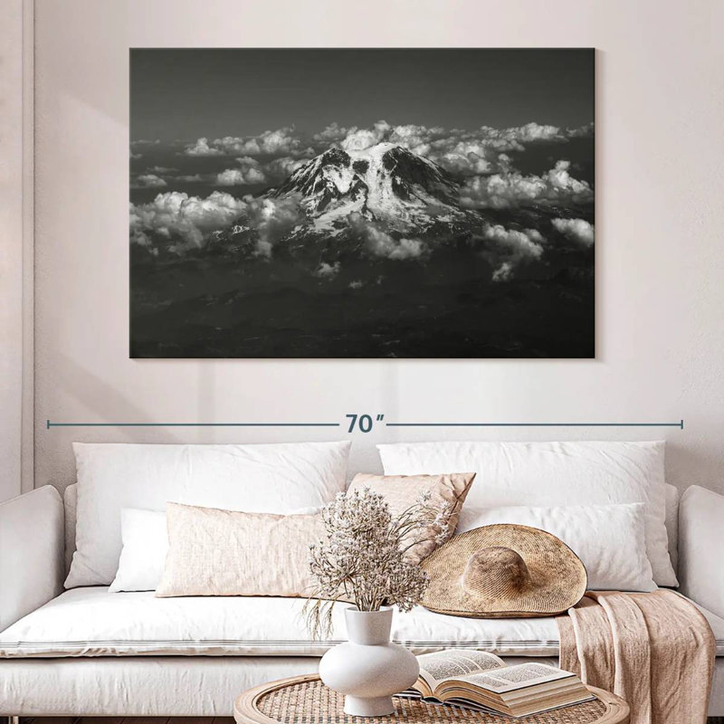 Alvord Monochrome Mount Rainier
