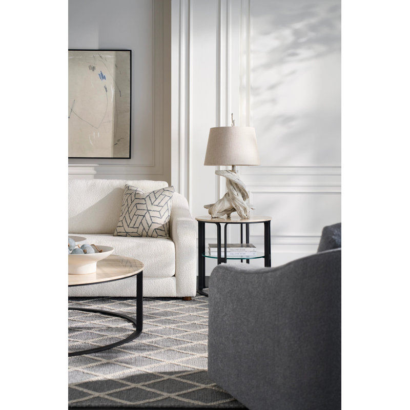 Hollis 97" Grande Sofa, Almond Buff, 3155 Linen