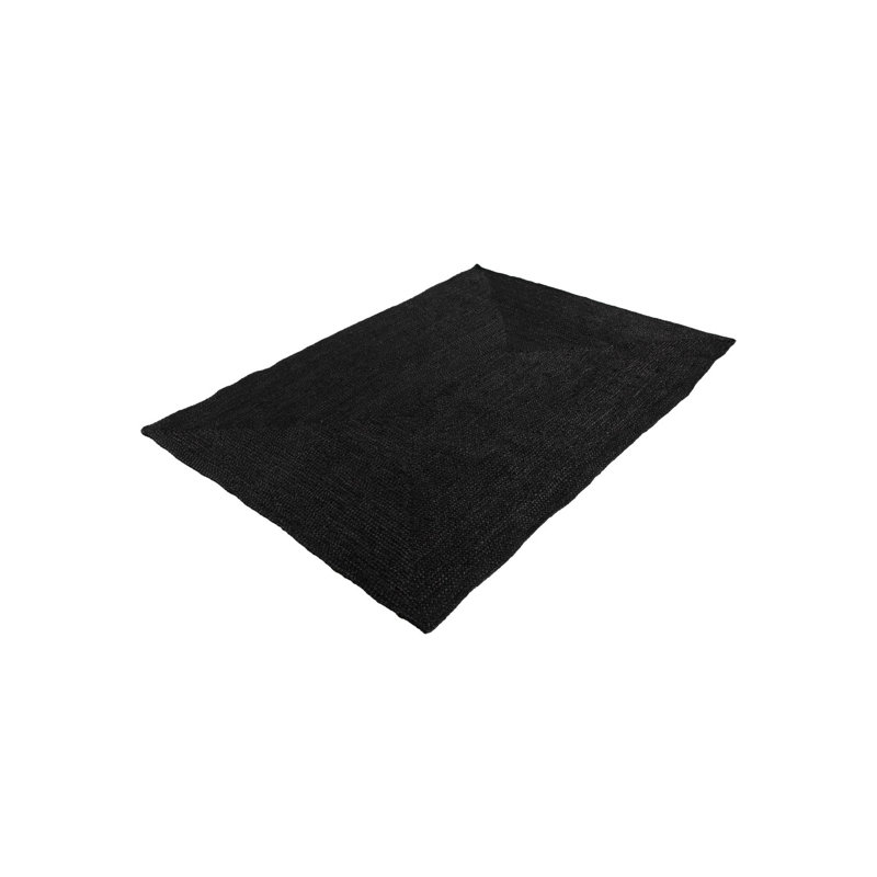 Nele Jute Rug, Rectangle 80 x 150 cm, Anthracite