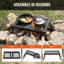 Barbecue au charbon portatif l 18 po VEVOR