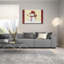  «Snowman 2» par Erin Clark, art mural en verre acrylique, 36 po x 24 po-1320642589