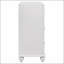 Commode 7 tiroirs Randall avec panneaux en acrylique scintillant et quincaillerie en cristal à facettes pour un rangement élégant
