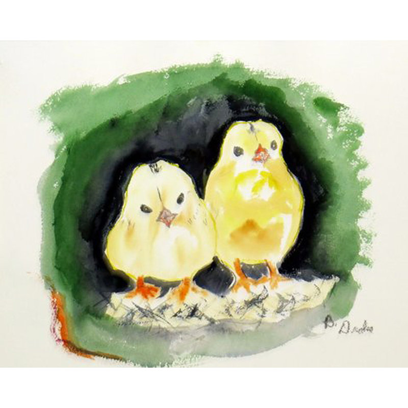 Chicks Polyester Animals/Nature Rectangle Placemat