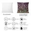 Carré, chinoiserie avec oiseaux et pivoines I - coussin décoratif traditionnel-60159432