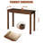 Solid Wood Desk With Drawers - 39 X 16 Inch Vintage Narrow Desks, Mid Century Modern Desks, Rubber Wood Study Table, Small Writing Desk For Bedroom|small Spaces - Walnut Color-129456586-123819953