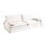 Canapé-lit convertible 4 places avec chargement et rangement USB - Canapé moderne en chenille avec siège profond et lit escamotable
