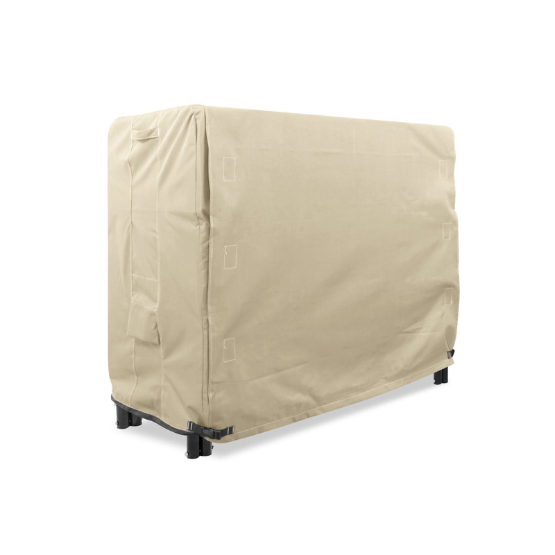 Goodman Outdoor Log Rack Cover, 42" H x 48" W x 24" D, Beige