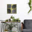 Art mural en métal luxueux «High Noon Wind» par Cheryl Warrick, 12 po x 12 po-896350819