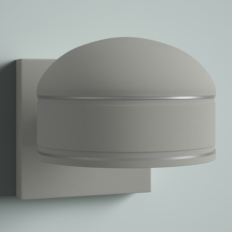 Dale LED Wall Light, Silver