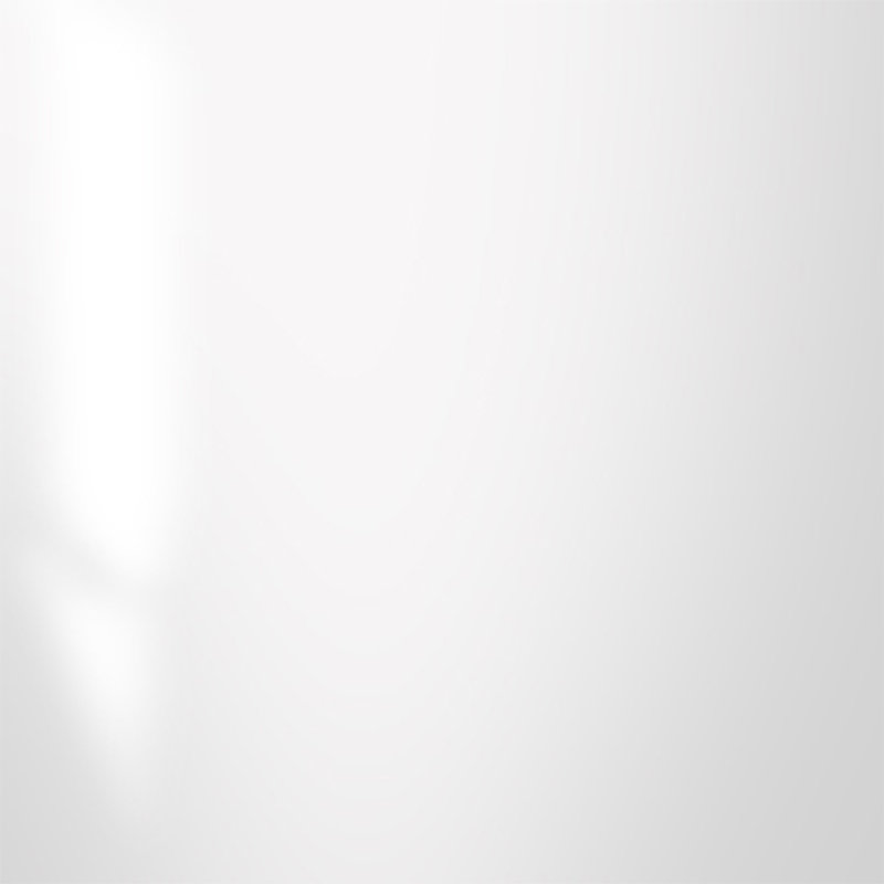 Amelia Rectangle Metal Wall Mirror, White Lacquer