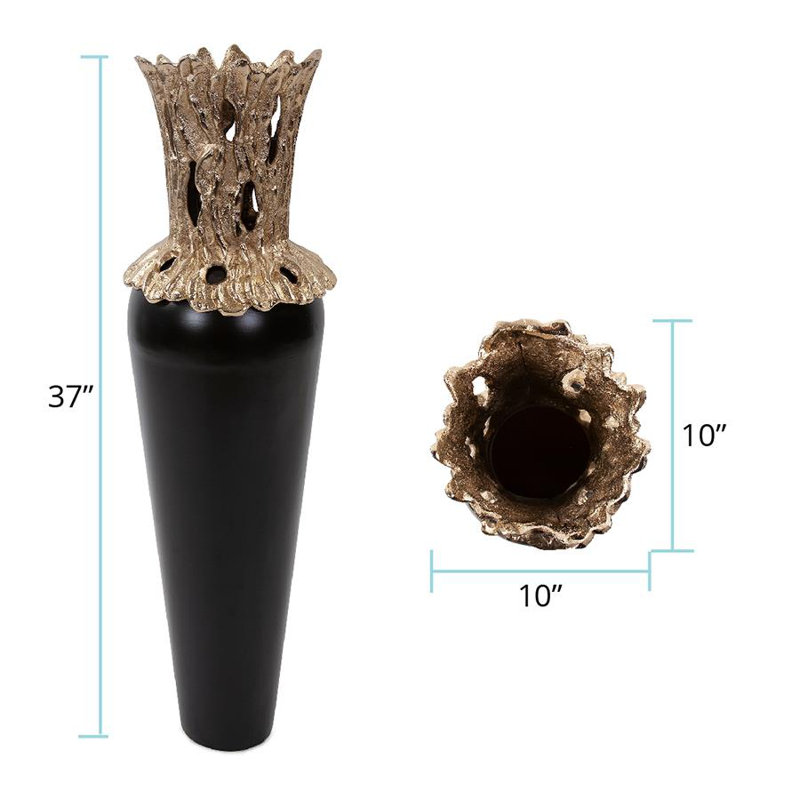 Zetian Vase,  37" H x 10" W x 10" D