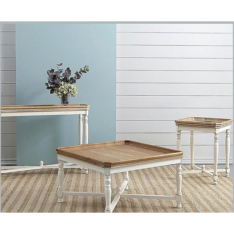 42 po x 14 po x 30 po, version étroite avec table Alcott, console et table de bar
