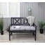 Almetra Solid Wood Pine Outdoor Bench-488794786-488794787