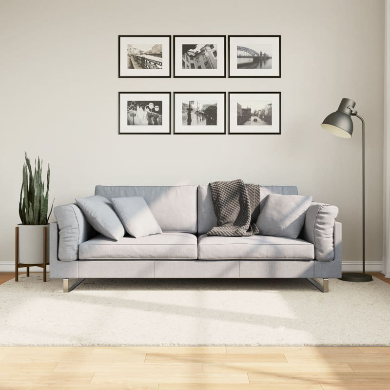 Nadhir Solid Colour Area Rug, Rectangle 160 x 230cm