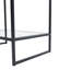 Micheleen Glass Top Sled End Table