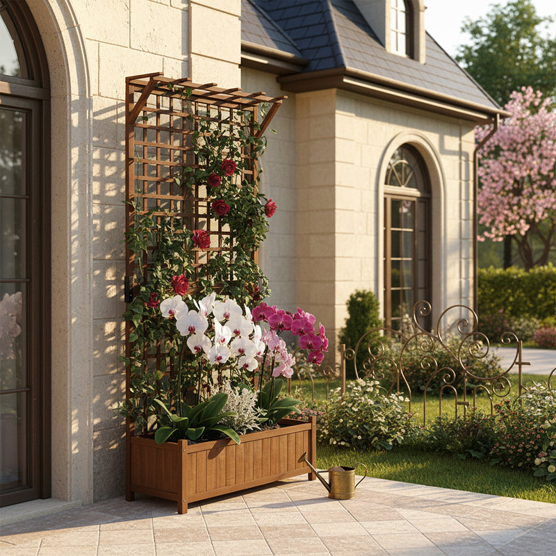 Wood Planter Box
