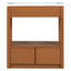 Meuble-lavabo avec comptoir d'évier 30 po Garvveer, armoire de salle de bain avec tablette de rangement ouverte et deux tiroirs