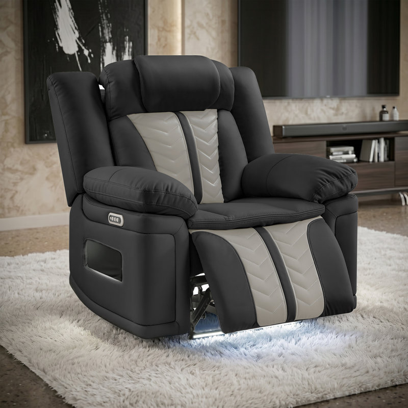 Fuhrman Chair In Black And Gray, Black/Gray
