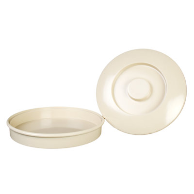 Plateau en mélamine avec couvercle tortilla Nustone