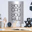 Art mural en métal Latitude Run «You Can, You Will» par Susan Ball-52178339