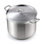 Marmite standard en acier inoxydable de 30 pte de Cooks, marmite à induction robuste avec couvercle, grande marmite pour la cuisson des pâtes, soupe, va au four, va au lave-vaisselle, compatible avec la plupart des cuisinières