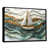 Impression dans un cadre flottant sans passe-parto