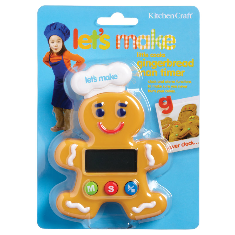 Let's Make Gingerbread Man Digital Timer