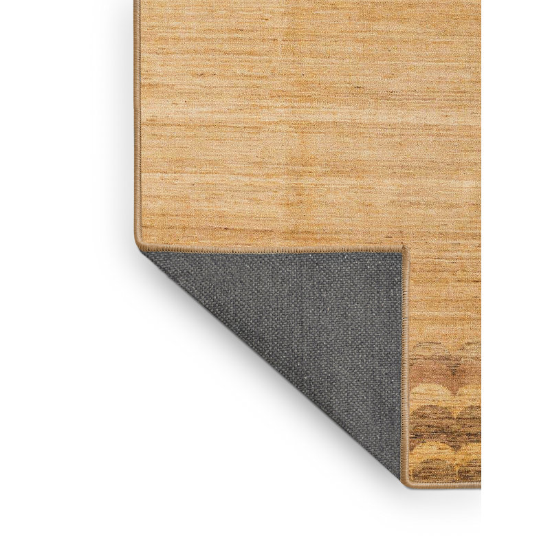 Tapis multicolore à motif abstrait Delasia, Rectangle de 2 pi x 3 pi