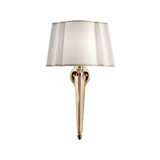 Crystal 1-Light Dimmable Bath Sconce