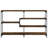 vidaXL Console Table Engineered Wood Narrow Adjustable Feet-2122248164-2122248168