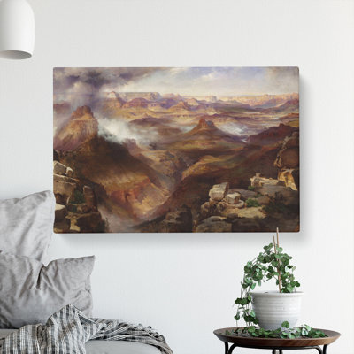 Grand Canyon Of Colorado by Thomas Moran - Wrapped Canvas Painting