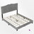 Jitsuo Tufted Upholstered Platform Bed-323897047-323897049