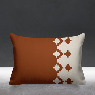 Moki Outdoor Reversible Throw Pillow