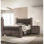Mobilier de chambre à coucher de style moderne avec lit à tête de lit tapissier de style grand lit 1Pc-1538375244