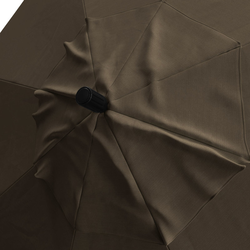 Parasol de marché 90 po Nalysa, Taupe