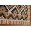 Tapis oriental géométrique Gabbeh 8 x 10