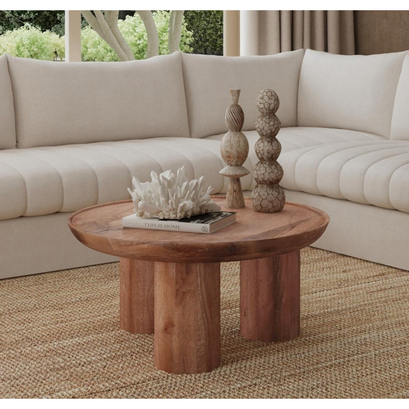 Hailie Solid Wood Single Coffee Table